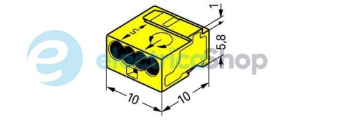 Клемма Wago 243-504
