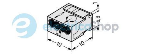 Клемма Wago 243-304