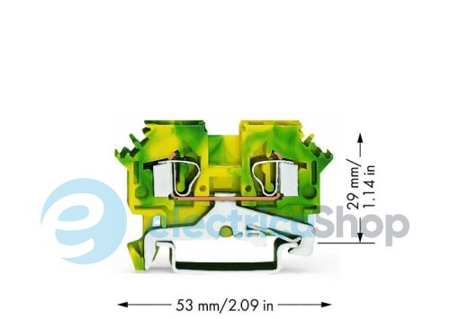 Проходна клема Wago 281-607
