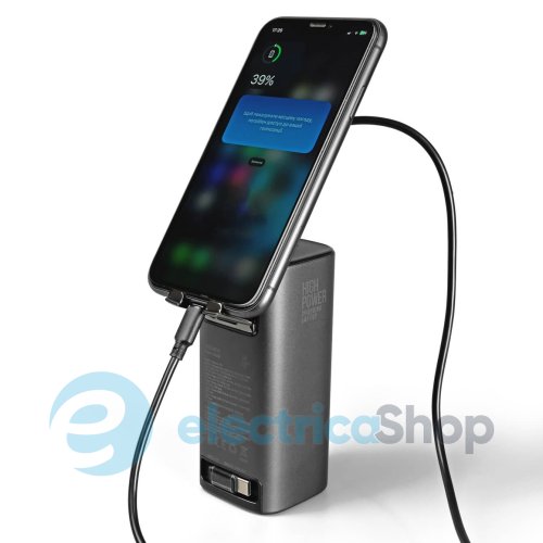 Повербанк VIDEX 20000mAh 130W PD100W +Display VPB-350-G