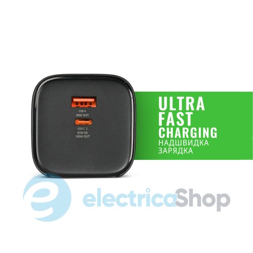 Повербанк VIDEX 20000mAh 130W PD100W +Display VPB-350-G