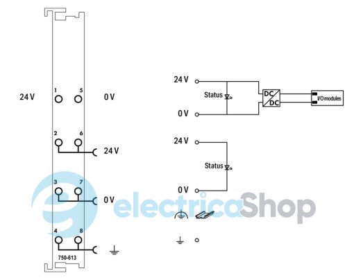 Електронний модуль Wago 750-613