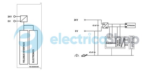 Електронний модуль Wago 750-352