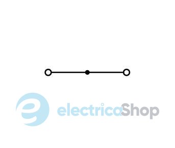 Клема 2-провідна din 35 з боковим підключенням 4 mm² синя Wago 281-104