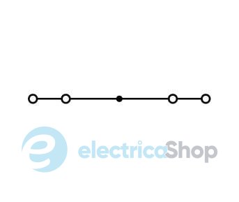 Проходна клема на 4 пров. Wago 281-652