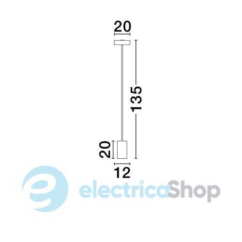 Торшер Nova luce THEA 9695294