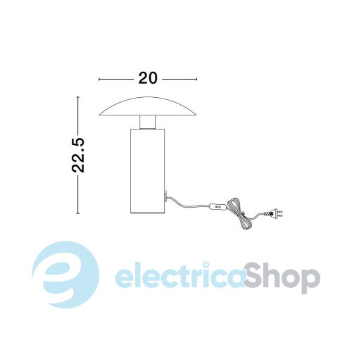 Настільна лампа KARPOS 9011321 Nova Luce