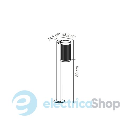 Парковий стовпчик Nordlux Coupar 2218088003