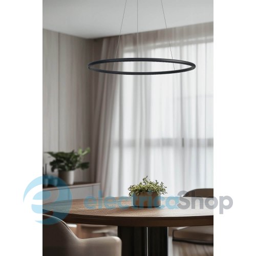 Підвісний світильник AZzardo APUS PENDANT 80 3000K BK AZ6532