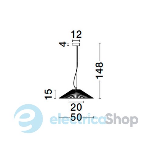 Подвесной светильник Nova Luce BRUME 9620149