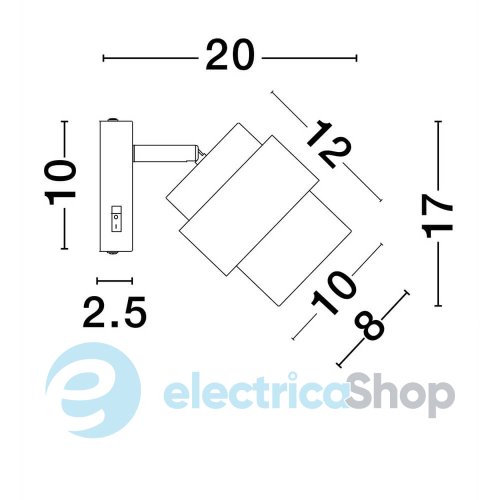 Бра SIANNA 9236389 Nova Luce