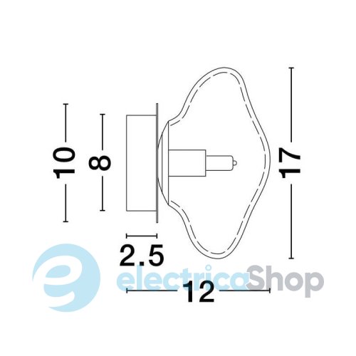 Бра Nova Luce KING 9006033