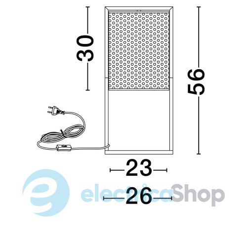 Настольная лампа ERTO 9001118 Nova Luce