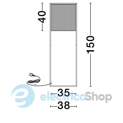 Торшер ERTO 9001119 Nova Luce