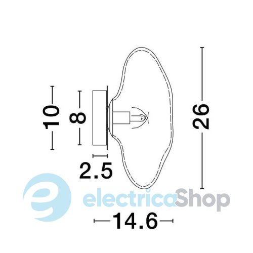 Бра Nova Luce KING 9006035