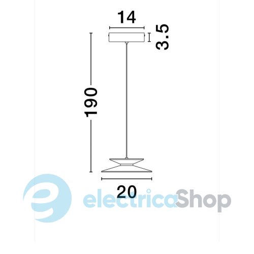 Подвесной светильник Nova luce MORFI 9416949