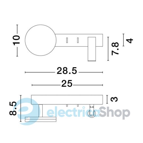 Бра Nova Luce NOIMA 9540256