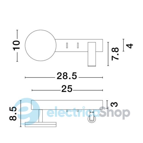 Бра Nova Luce NOIMA 9540257
