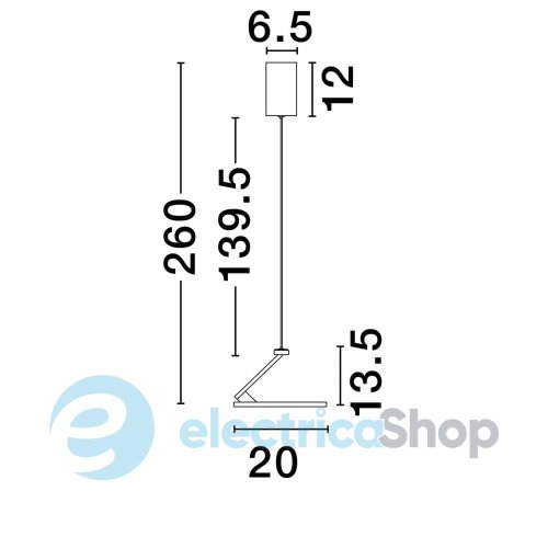 Подвесной светильник OPI 9695111 Nova Luce