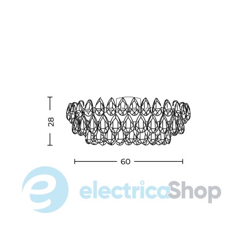 Люстра AZzardo BARLETTA 60 TOP 3-STEP DIMM GOLD AZ6902