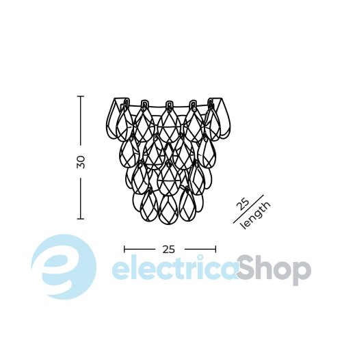 Бра AZzardo BARLETTA WALL GOLD AZ6906
