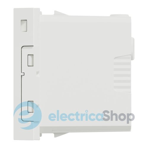 Розетка USB тип A+C, 12 Вт, 1 модуль, New Unica NU301618 (Schneider Electric) белая