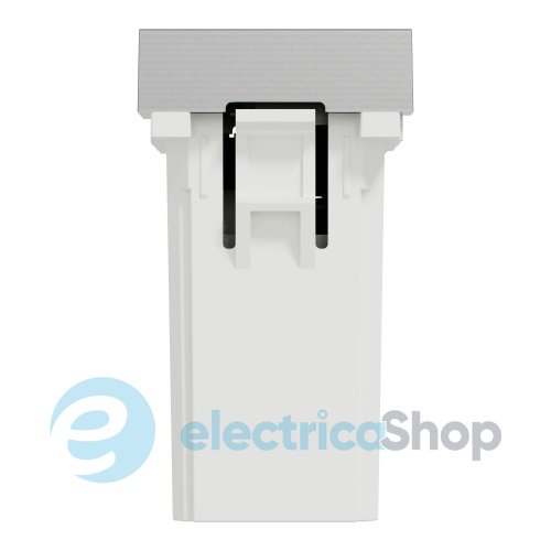 Розетка USB тип A+C, 12 Вт, 1 модуль, New Unica NU301630 (Schneider Electric) алюминий