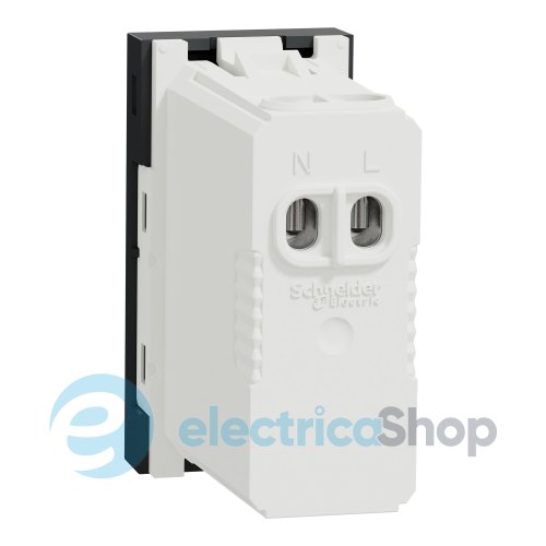 Розетка USB тип A+C, 12 Вт, 1 модуль, New Unica NU301654 (Schneider Electric) антрацит