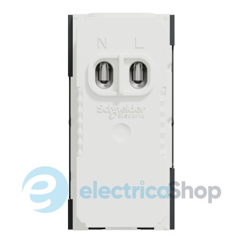 Розетка USB тип A+C, 12 Вт, 1 модуль, New Unica NU301654 (Schneider Electric) антрацит