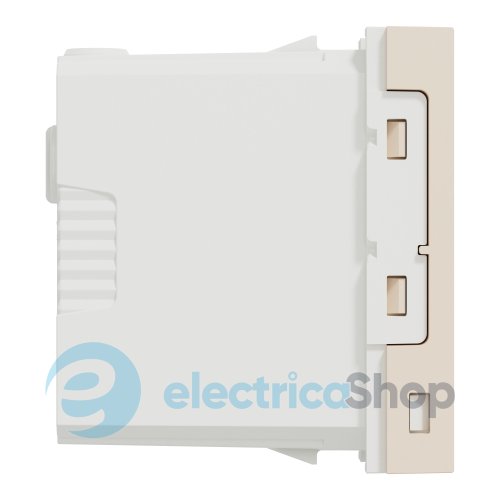 Розетка USB тип A+C, 12 Вт, 1 модуль, New Unica NU301644 (Schneider Electric) бежевый