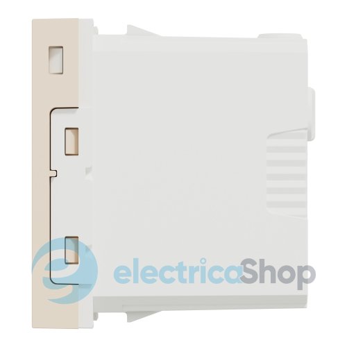 Розетка USB тип A+C, 12 Вт, 1 модуль, New Unica NU301644 (Schneider Electric) бежевый