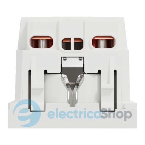 Розетка с заземлением, со шторками, с винтовыми клеммами, 16А, 250В, Unica New NU303718 белый