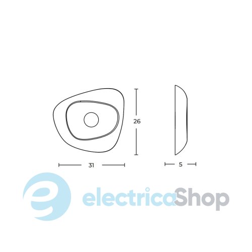 Настенный светильник AZzardo EAGLE WALL AZ6577