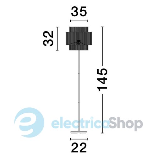 Торшер LITO 9001081 Nova Luce