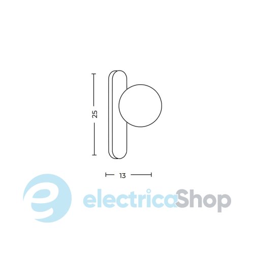 Настенный светильник AZzardo ELMO WALL WHITE AZ6799