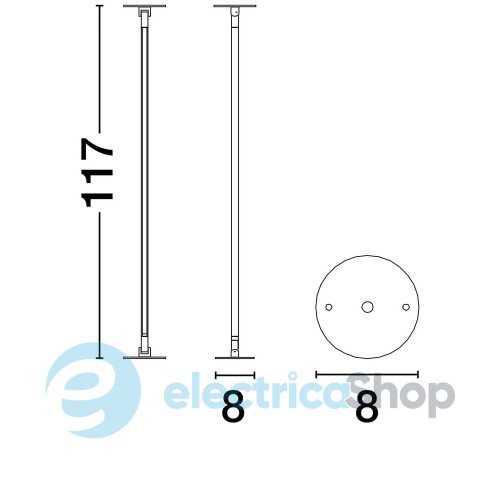 Настенный светильник SIMA 9088114 Nova Luce