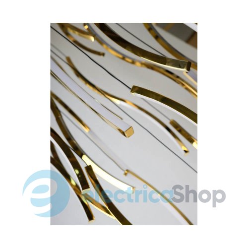 Підвісний світильник AZzardo FLOW 41 PENDANT 3-STEP DIMM GOLD AZ6818