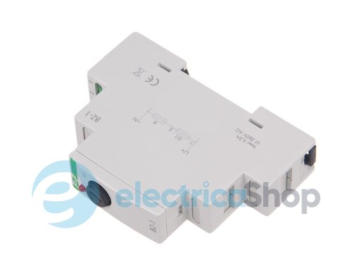 Блок запобіжників BZ-1 F&F 250 V AC/DC (6,3А), 1×LED