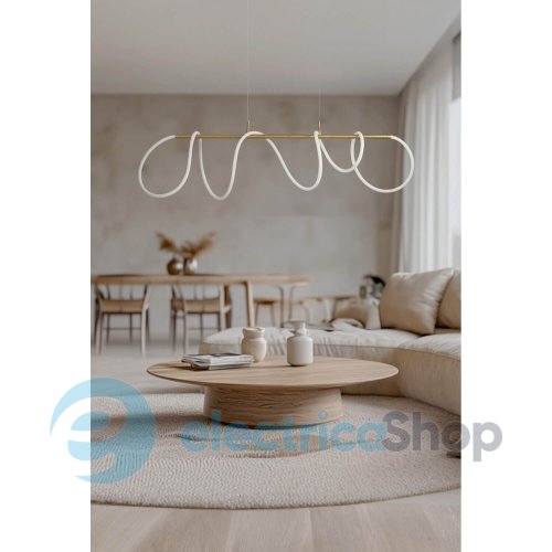 Подвесной светильник AZzardo ZIGZAG PENDANT 3-STEP DIMM GOLD AZ6528