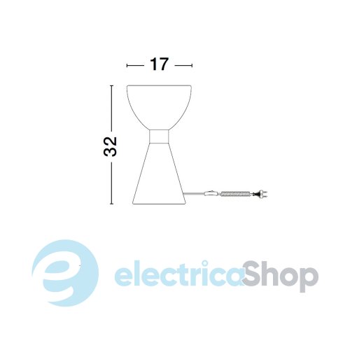 Настольная лампа Nova luce VOI 9236312