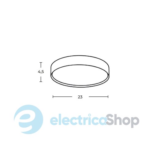 Потолочный светильник AZzardo PANDINO 23 CCT SWITCH SENSOR IP44 AZ6588