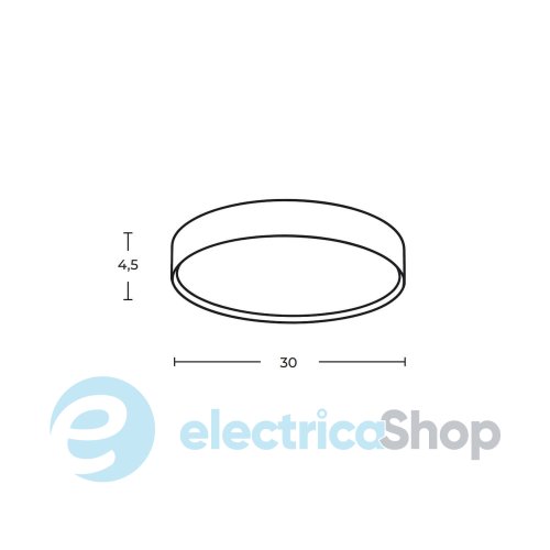 Потолочный светильник AZzardo PANDINO 30 CCT SWITCH SENSOR IP44 AZ6589