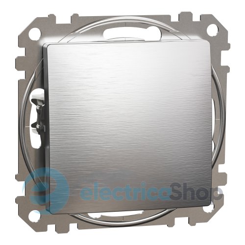 Выключатель 1-кл. Sedna Elements SDD170101U матовый алюминий