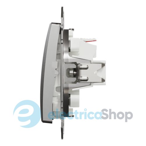 Выключатель 1-кл. Sedna Elements SDD170101U матовый алюминий