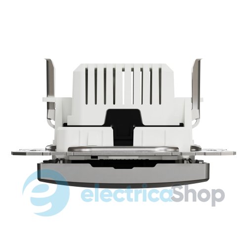 USB розетка А+С Sedna Elements SDD170405U матовый алюминий