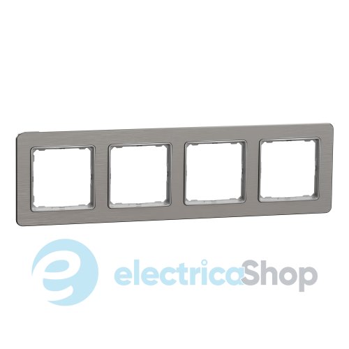 Рамка 4-поста Sedna Elements SDD370804U матовый алюминий