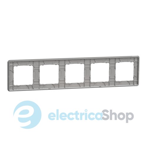 Рамка 5 постов Sedna Elements SDD370805U матовый алюминий