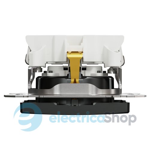 Розетка с з/к и шторками 250V/16А Sedna Elements SDD172022U матовый титан