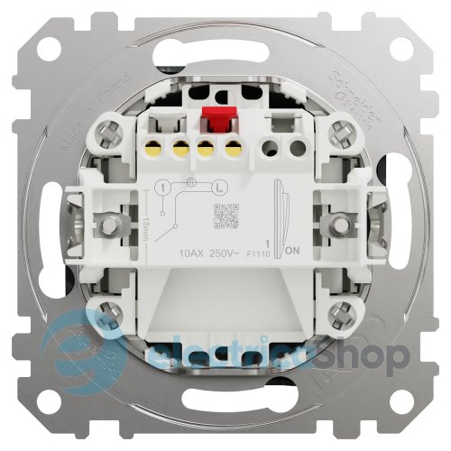 Выключатель 1-кл. Sedna Elements SDD172101U матовый титан