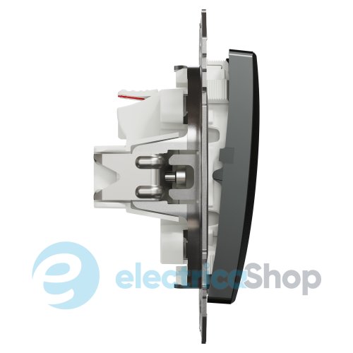 Выключатель 2-кл. Sedna Elements SDD172105U матовый титан